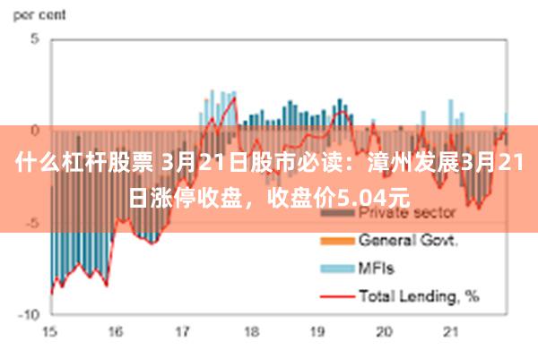 什么杠杆股票 3月21日股市必读：漳州发展3月21日涨停收盘，收盘价5.04元