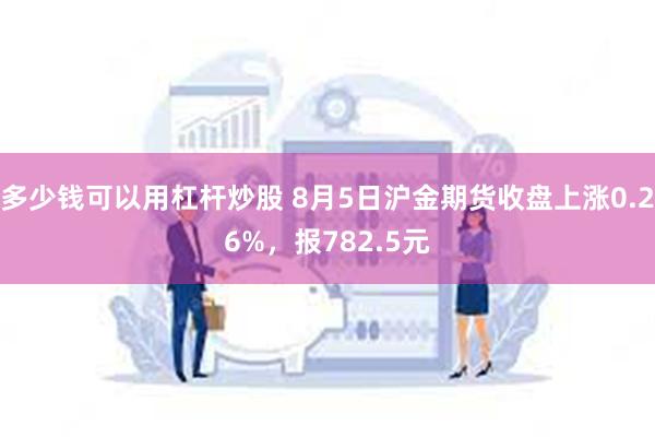 多少钱可以用杠杆炒股 8月5日沪金期货收盘上涨0.26%，报782.5元